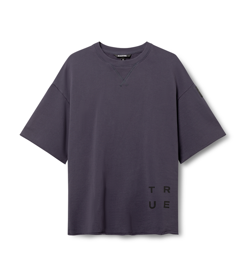 Sweat Tee SS True Fade Out unisex - 750 dark-sea - 50/M