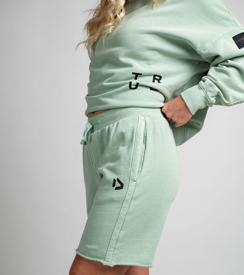 Shorts Sweat True Fade Out long unisex - 617 sage - 50/M