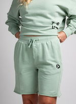 Shorts Sweat True Fade Out long unisex - 617 sage - 50/M