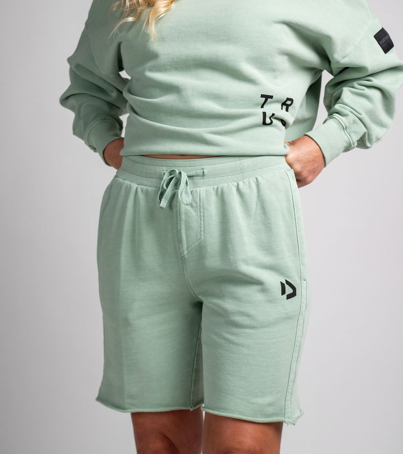 Shorts Sweat True Fade Out long unisex - 617 sage - 50/M