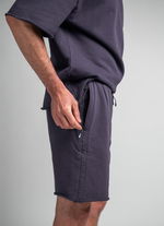 Shorts Sweat True Fade Out long unisex - 750 dark-sea - 44/XXS