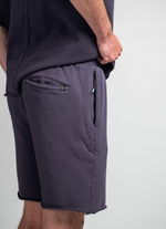Shorts Sweat True Fade Out long unisex - 750 dark-sea - 44/XXS
