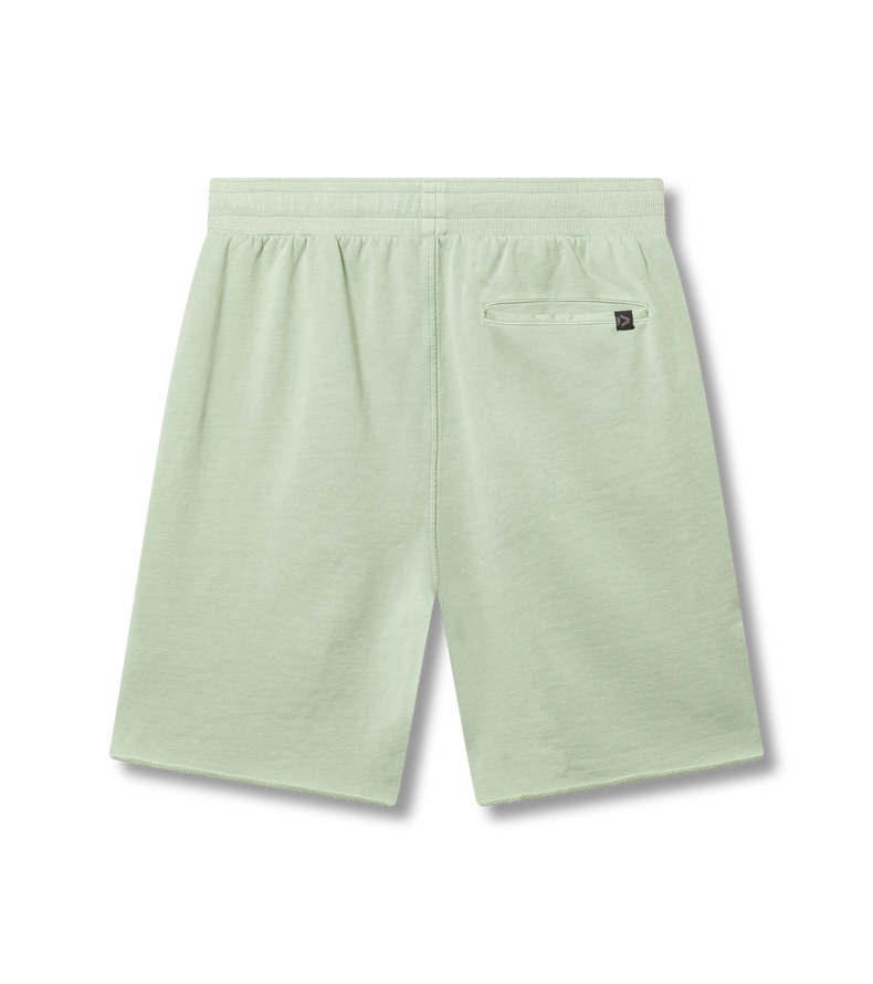 Shorts Sweat True Fade Out long unisex - 617 sage - 44/XXS