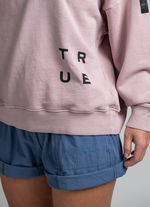 Sweater True Fade Out women - 068 violet-ice - 34/XS