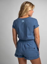 Tee Original SS women - 731 blue-horizon - 34/XS