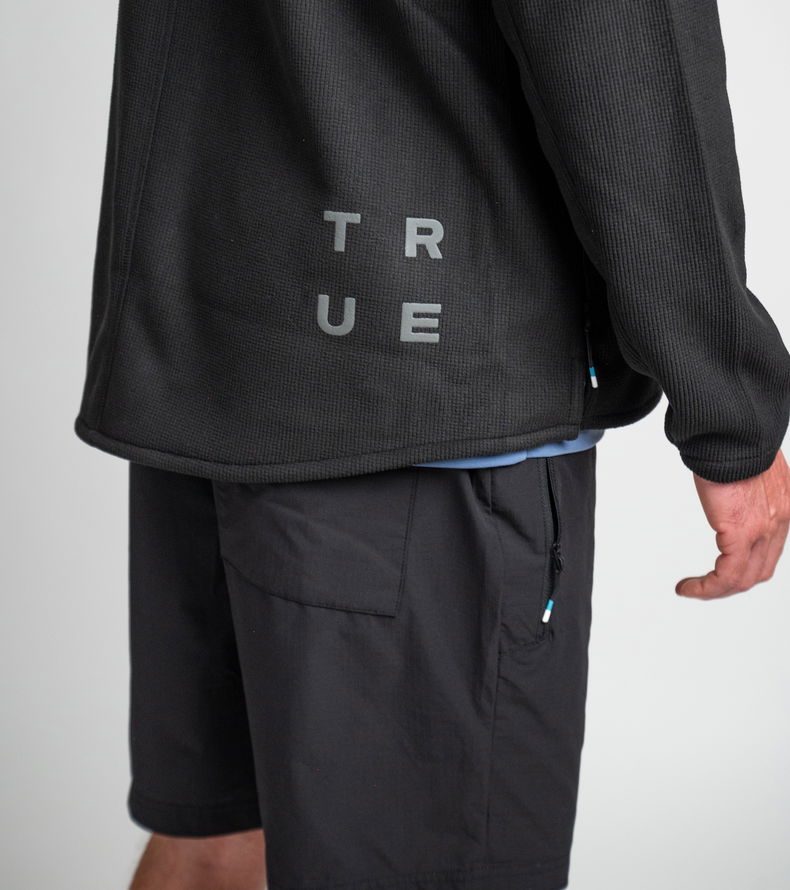 Shirt Explore Fleece unisex - 900 black - 44/XXS