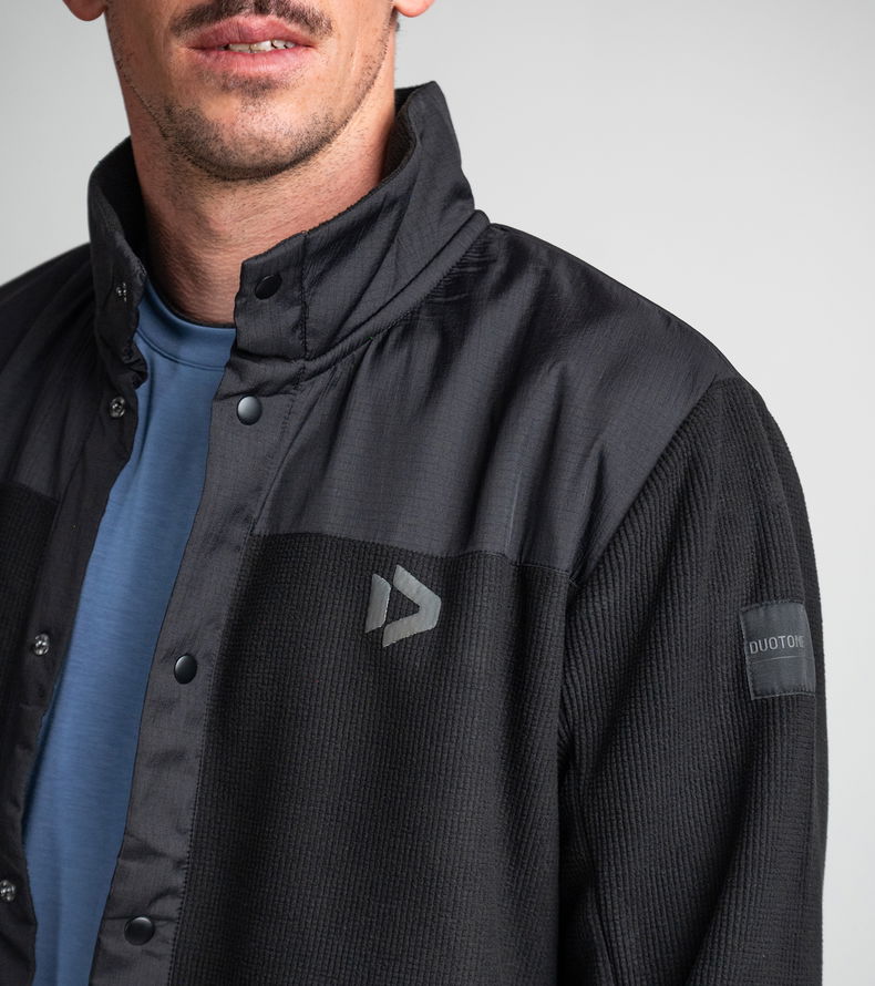Shirt Explore Fleece unisex - 900 black - 44/XXS