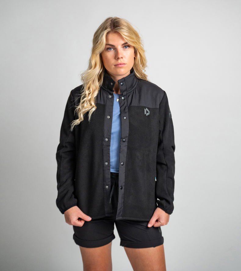 Shirt Explore Fleece unisex - 900 black - 44/XXS