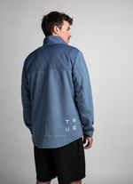 Shirt Explore Fleece unisex - 731 blue-horizon - 44/XXS