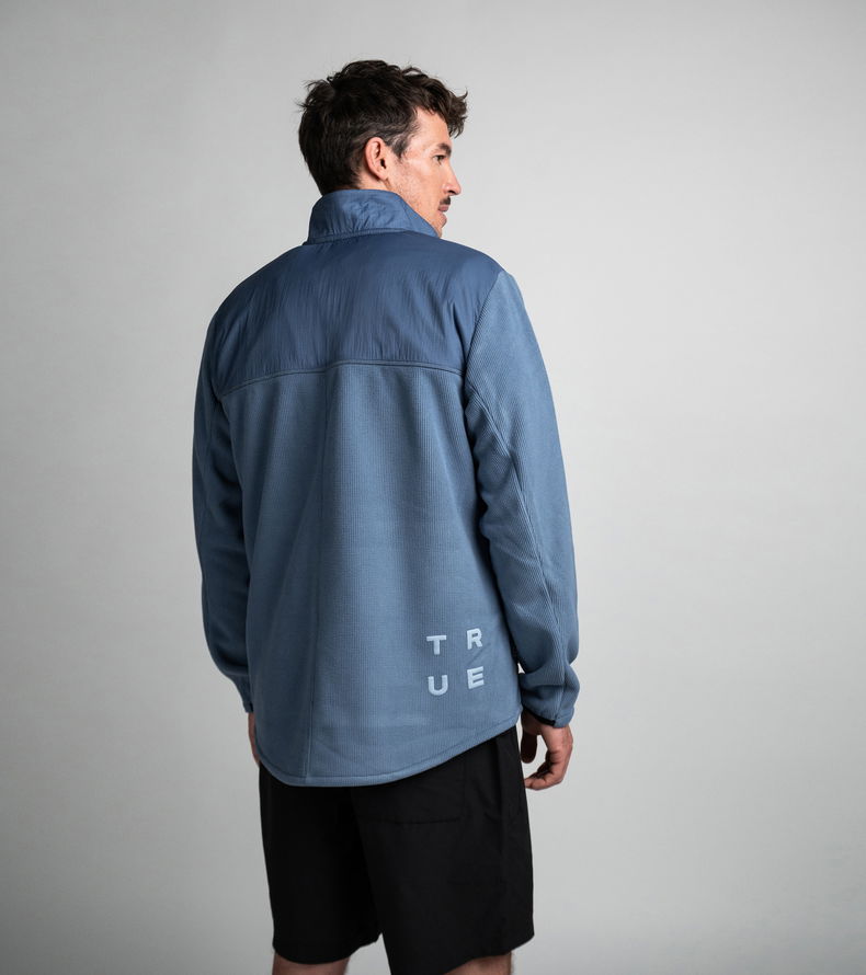 Shirt Explore Fleece unisex - 731 blue-horizon - 44/XXS