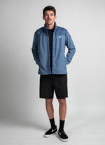 Shirt Explore Fleece unisex - 731 blue-horizon - 44/XXS