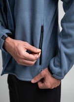 Shirt Explore Fleece unisex - 731 blue-horizon - 44/XXS