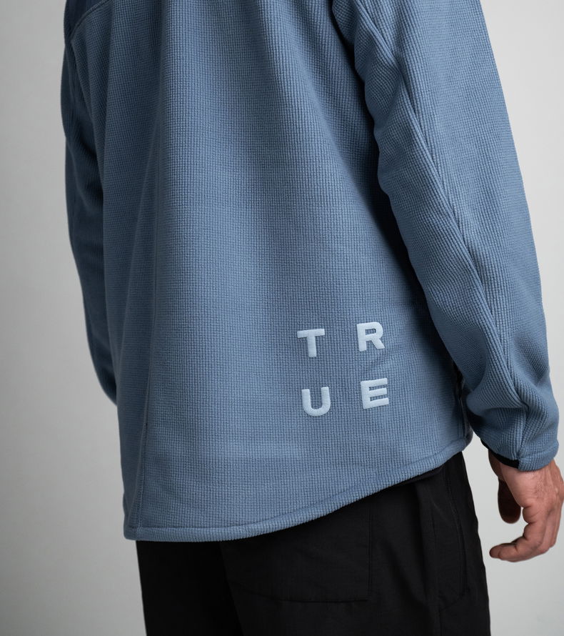 Shirt Explore Fleece unisex - 731 blue-horizon - 44/XXS