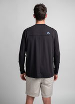 Tee DT Explore LS unisex - 900 black - 44/XXS