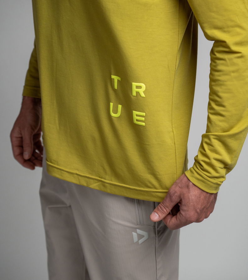 Tee DT Explore LS unisex - 622 algae - 44/XXS