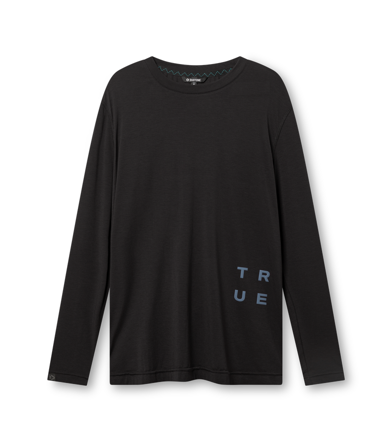 Tee DT Explore LS unisex - 900 black - 44/XXS