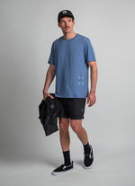 Tee DT Explore SS unisex - 731 blue-horizon - 44/XXS
