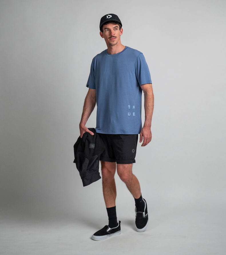 Tee DT Explore SS unisex - 731 blue-horizon - 44/XXS