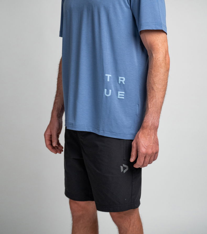 Tee DT Explore SS unisex - 731 blue-horizon - 44/XXS