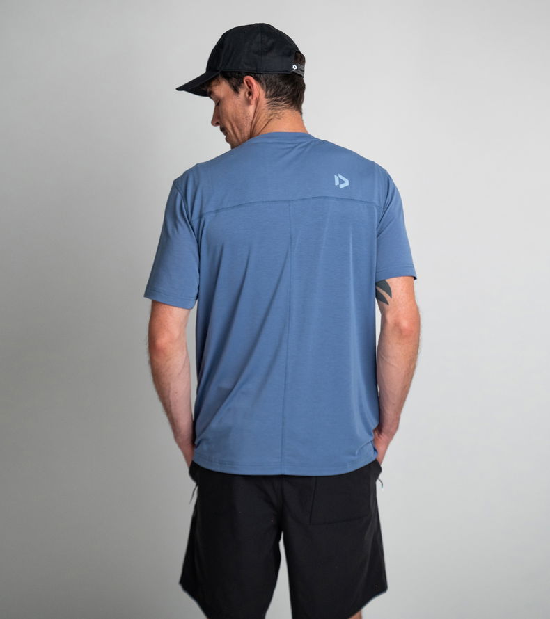 Tee DT Explore SS unisex - 731 blue-horizon - 44/XXS