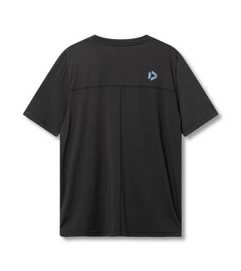 Tee DT Explore SS unisex - 900 black - 44/XXS