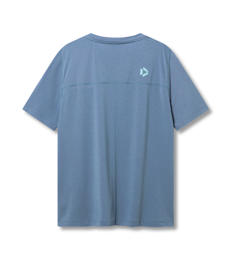 Tee DT Explore SS unisex - 731 blue-horizon - 44/XXS