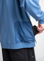 Sweater DT Explore unisex - 731 blue-horizon - 44/XXS