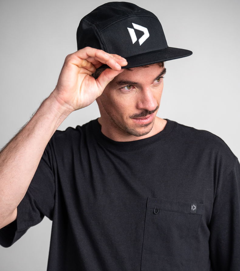 Cap 5Panel Flat Duotone Icon - 900 black - Onesize