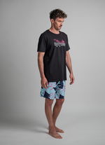 Tee SS True Team men - 900 black - 52/L
