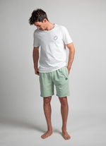 Tee SS True Beach men - 100 peak-white - 48/S