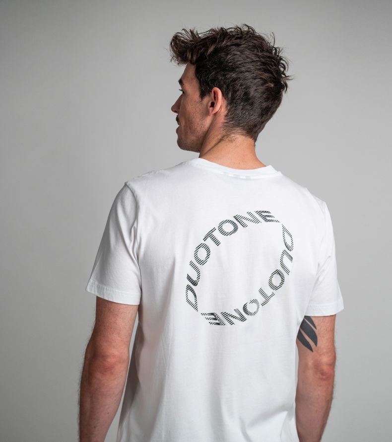 Tee SS True Beach men - 100 peak-white - 48/S