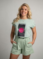 Tee True SS women - 617 sage - 34/XS