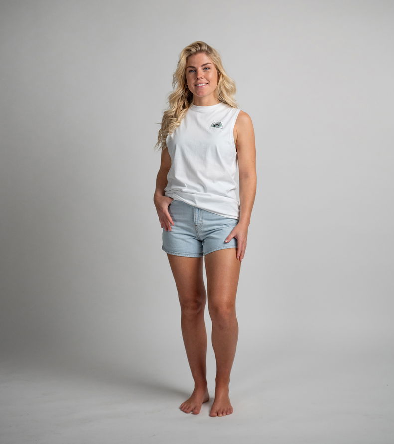 Tank True women - 100 peak-white - 34/XS