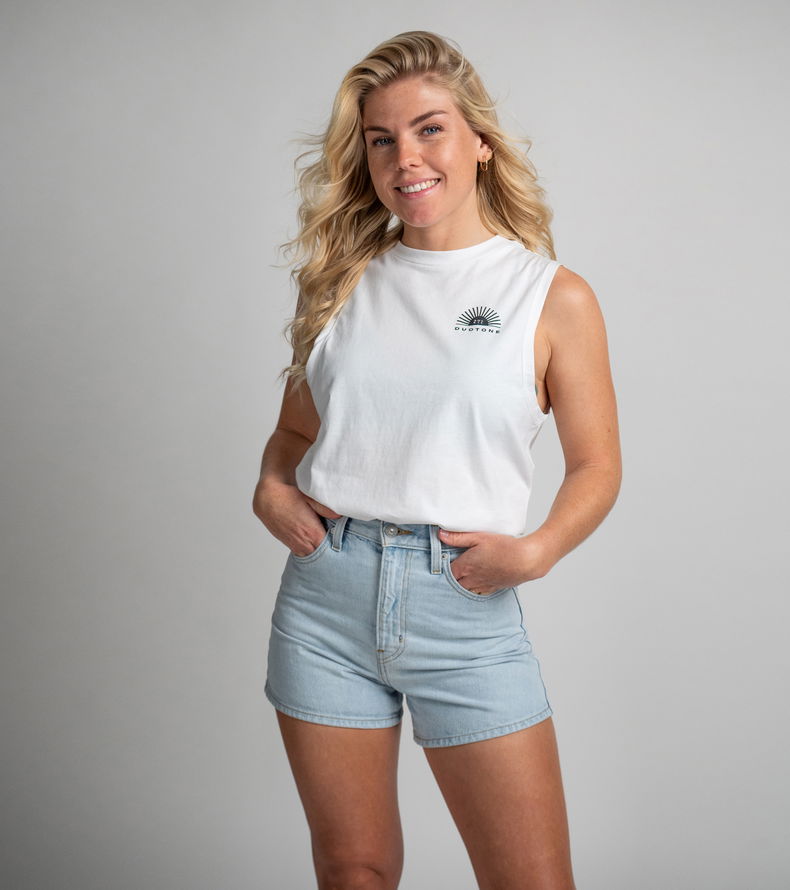 Tank True women - 100 peak-white - 34/XS