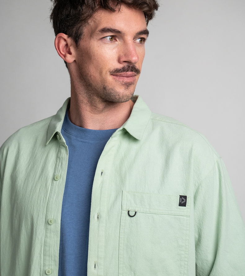 Shirt SS True unisex - 617 sage - 44/XXS