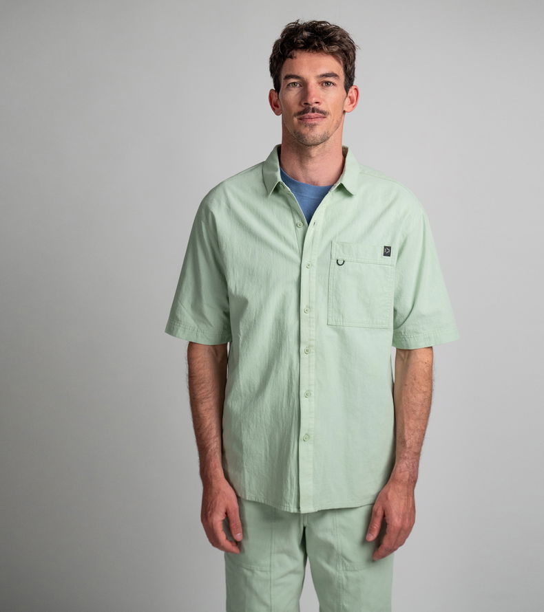 Shirt SS True unisex - 617 sage - 44/XXS