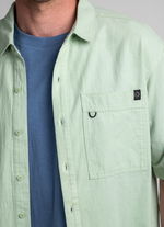 Shirt SS True unisex - 617 sage - 44/XXS