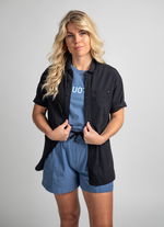 Shirt SS True unisex - 900 black - 44/XXS