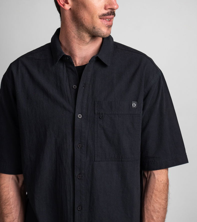 Shirt SS True unisex - 900 black - 44/XXS
