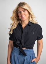 Shirt SS True unisex - 900 black - 44/XXS