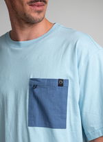 T-Shirt True men - 729 sky-blue - 48/S