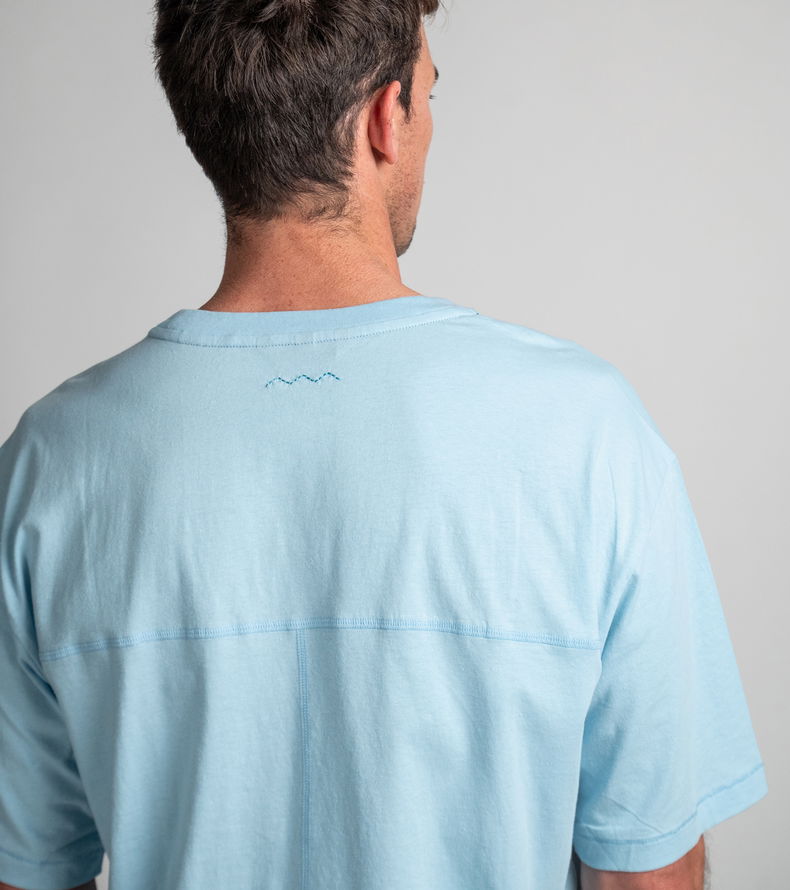 T-Shirt True men - 729 sky-blue - 48/S