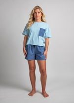 T-Shirt True women - 729 sky-blue - 34/XS