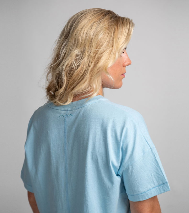 T-Shirt True women - 729 sky-blue - 34/XS