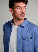 Shirt LS True unisex - 731 blue-horizon - 44/XXS