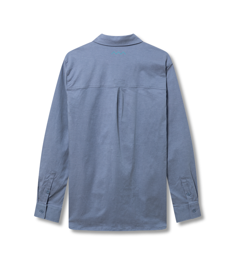 Shirt LS True unisex - 731 blue-horizon - 44/XXS