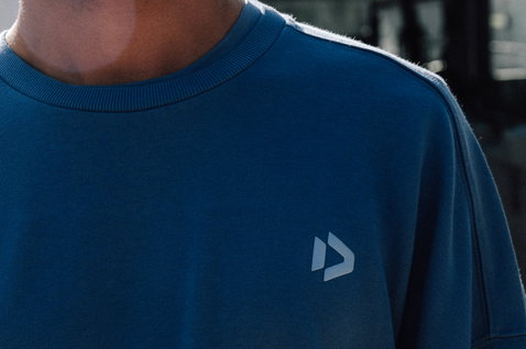 Duotone Apparel Sweater DT Explore unisex suéter en deep navy blue