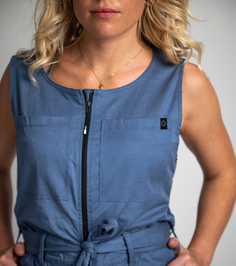 Jumpsuit True women - 731 blue-horizon - 34/XS