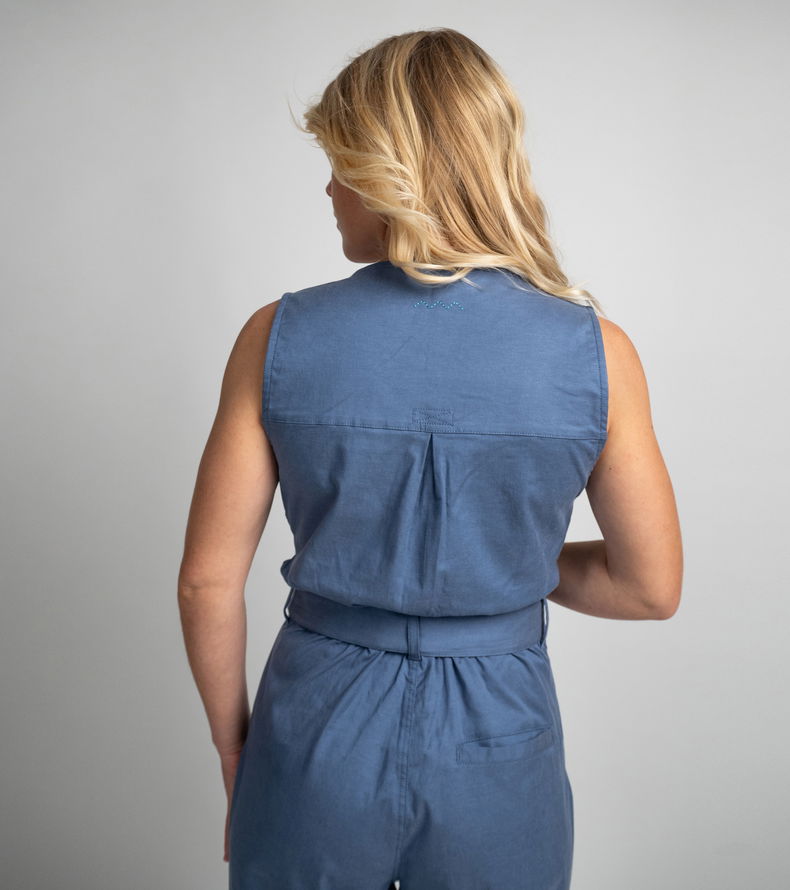 Jumpsuit True women - 731 blue-horizon - 34/XS