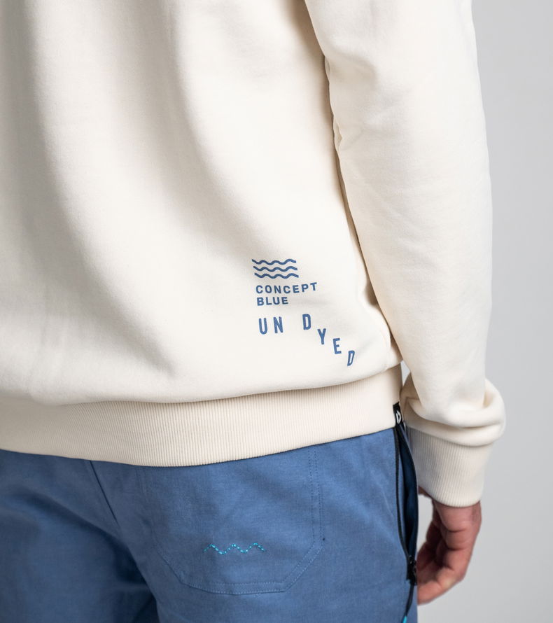 Sweater CB undyed men - 106 undyed-cotton - 50/M